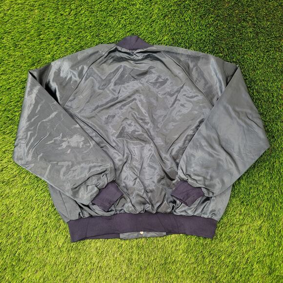 Vintage 1992 Road-EO Bomber Jacket 2XL 28x27 Baggy Newark-Division - Picture 2 of 12